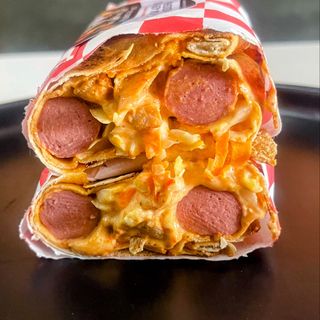 Double Sausage Chicken Shawarma