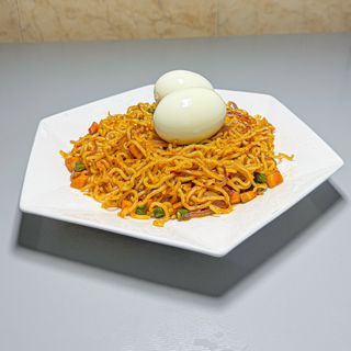 Indomie & Boiled Egg
