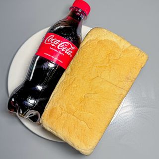 Bread + Coca Cola Drink
