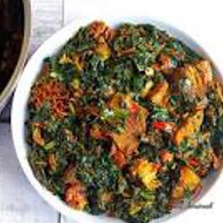 Vegetables soup (efo-riro)