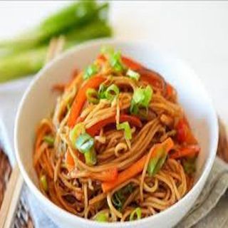 Stir fry spaghetti
