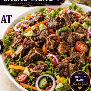 Large Goatmeat salad