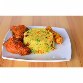 Jollof Rice & Plantain Combo