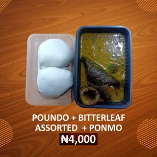 Poundo + Bitterleaf Combo