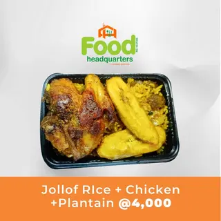 Jollof Rice + Chicken Combo