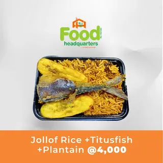 Jollof Rice + Titus Combo