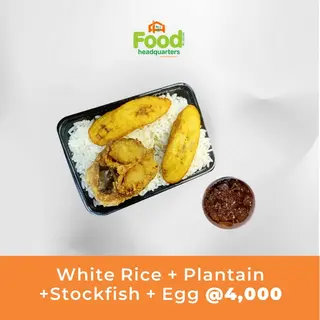 White Rice + Stockfish Combo