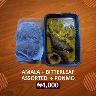 Amala + Bitterleaf Combo