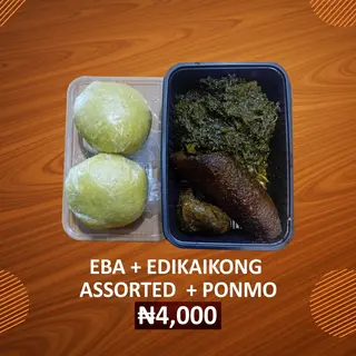 Eba + Edikaikong Combo