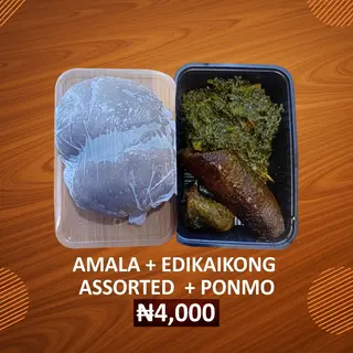 Amala + Edikaikong Combo