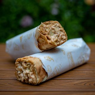 Chicken shawarma + sausage