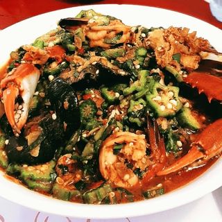 Seafood Okro Soup