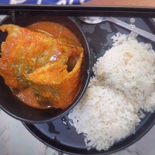 Rice and fish stew