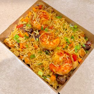 Special Basmati prawn fried rice