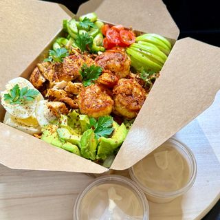 Double protein salad