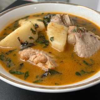 Yam And Turkey Peppersoup