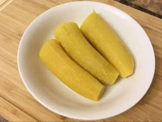 Boiled plantain