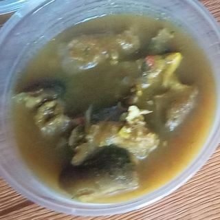 Goat meat pepper soup 