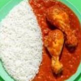 Rice and stew