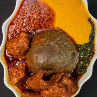 Abula( amala, ewedu and gbegirl)
