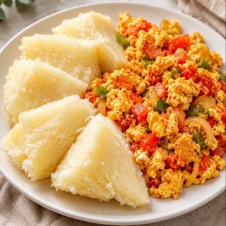 Nigerian Morning plate