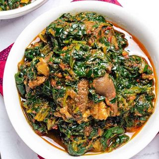 Vegetable Soup + Swallow