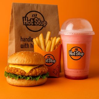 Burger shake combo