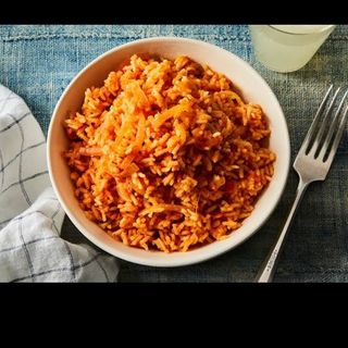 Jollof Rice (Half Plate)