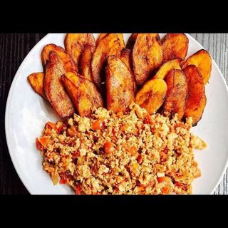 Plantain and Egg Sauce