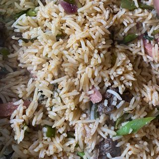 Chef’s Special Basmati Rice with Peppered Chicken