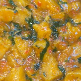 Yam and potatoes porridge