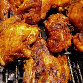 Pack of BBQ chicken