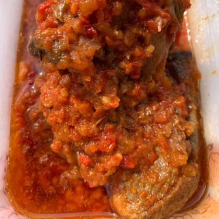 White rice with chicken 