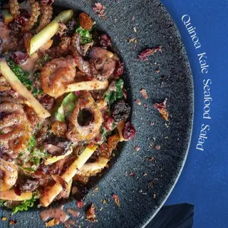 Quinoa Kale Seafood Salad