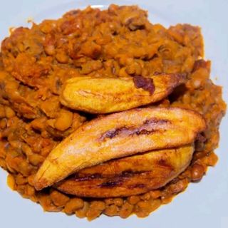 Porridge beans & plantain