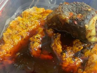 Agoyin Beans with beef