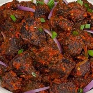 Peppered beef