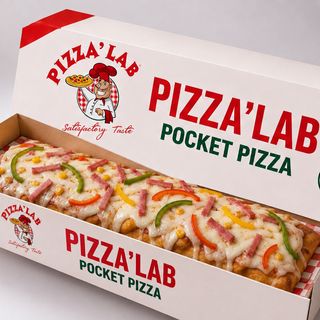Pocket pizza + FREE DRINK