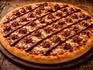 Beef BBQ Pizza
