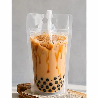 Caramel Coffee Boba milk