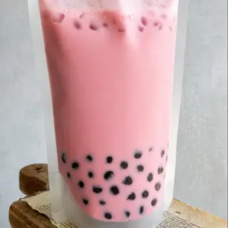 Strawberry Boba milk