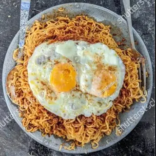 Veggie Indomie and Egg