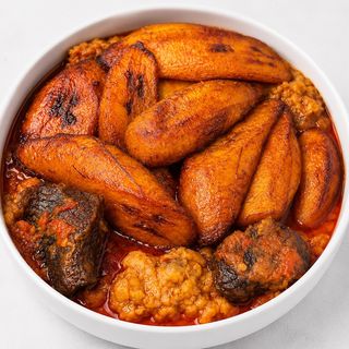 Ewa Agoyin Beans Plus Beef Package