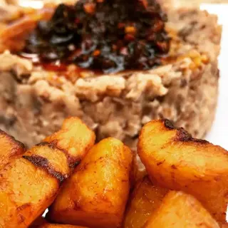 Ewa Agoyin With Plantain