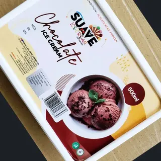 Suave vanilla & chocolate ice cream (500 ml)