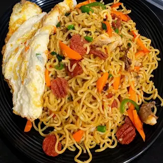 Noodles and Egg
