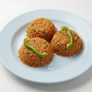 Jambalaya Rice + Barbeque Chicken