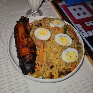 Stir-fry Pasta with turkey