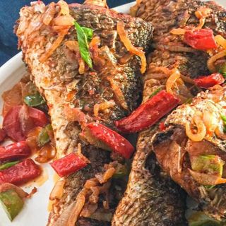 FRIED CROAKER FISH