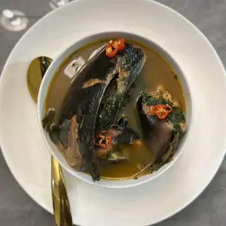Small size catfish peppe soup